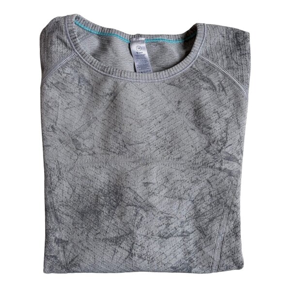 Ivivva by Lululemon Swiftly Fly Tech Seamless Long Sleeve Shirt - Size 14 - Picture 2 of 7